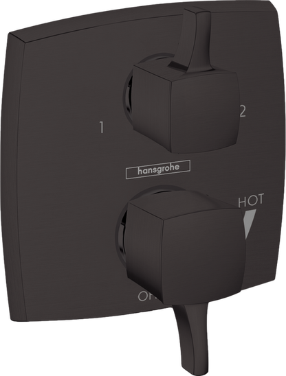 Hansgrohe Ecostat Classic Pressure Balance Trim Classic Square with Diverter