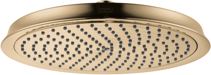 Hansgrohe Raindance Classic Showerhead 240 1-Jet PowderRain, 2.5 GPM