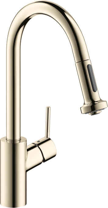 Hansgrohe Talis S² HighArc Kitchen Faucet 2-Spray Pull-Down, 1.75 GPM