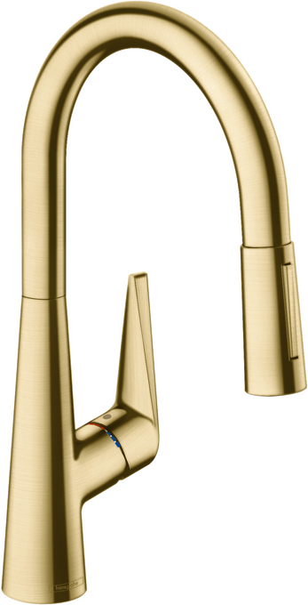 Hansgrohe Talis S HighArc Kitchen Faucet, 2-Spray Pull-Down, 1.75 GPM
