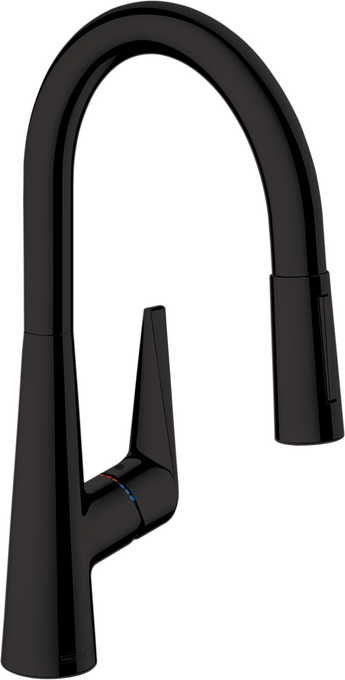 Hansgrohe Talis S HighArc Kitchen Faucet, 2-Spray Pull-Down, 1.75 GPM