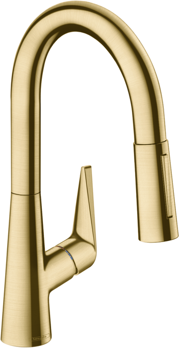 Hansgrohe Talis S Prep Kitchen Faucet, 2-Spray Pull-Down, 1.75 GPM