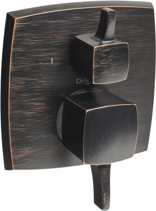 Hansgrohe Ecostat Classic Pressure Balance Trim Classic Square with Diverter