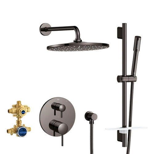 Grohe Timeless Pressure Balance Rain Shower Set