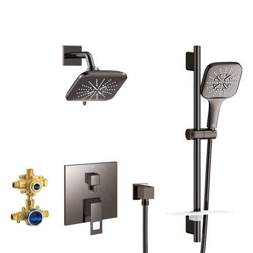 Grohe Eurocube Pressure Balance Shower Set