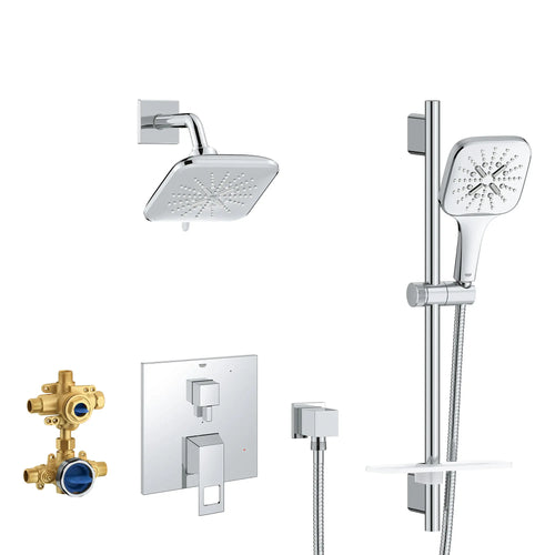 Grohe Eurocube Pressure Balance Shower Set