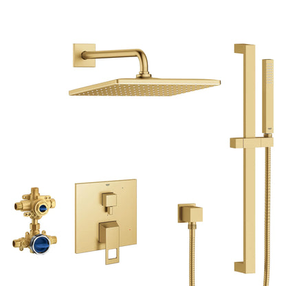 Grohe Eurocube Pressure Balance Rain Shower Set
