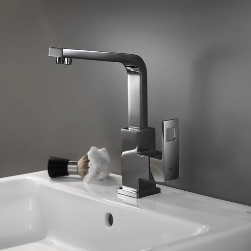Grohe Eurocube® Single Hole Single-Handle L-Size Bathroom Faucet 4.5 L/Min (1.2 Gpm)