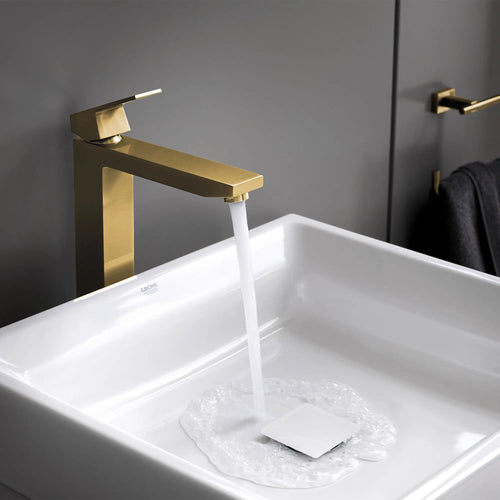 Grohe Eurocube® Single Hole Single-Handle Deck Mount Vessel Sink Faucet 4.5 L/Min (1.2 Gpm)