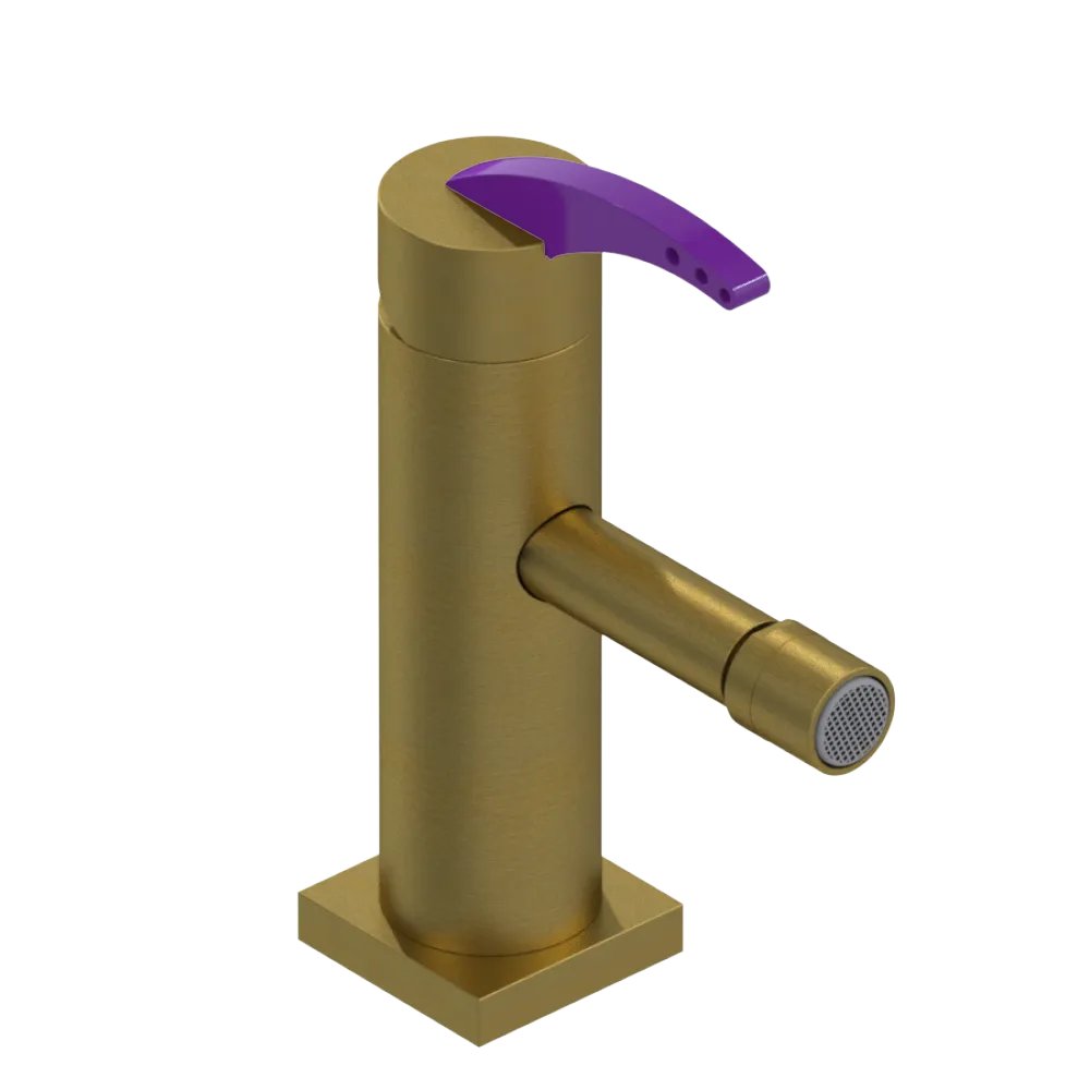 Rubinet Single Control Bidet Fitting (less drain) Antique Brass Matt