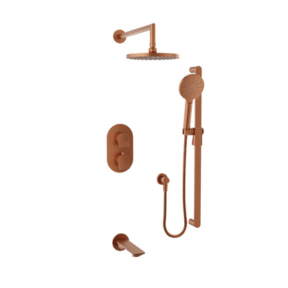 Baril Complete thermostatic pressure balanced shower kit