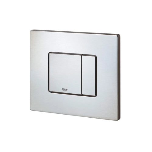 Grohe Skate Wall Plate, Stainless Steel