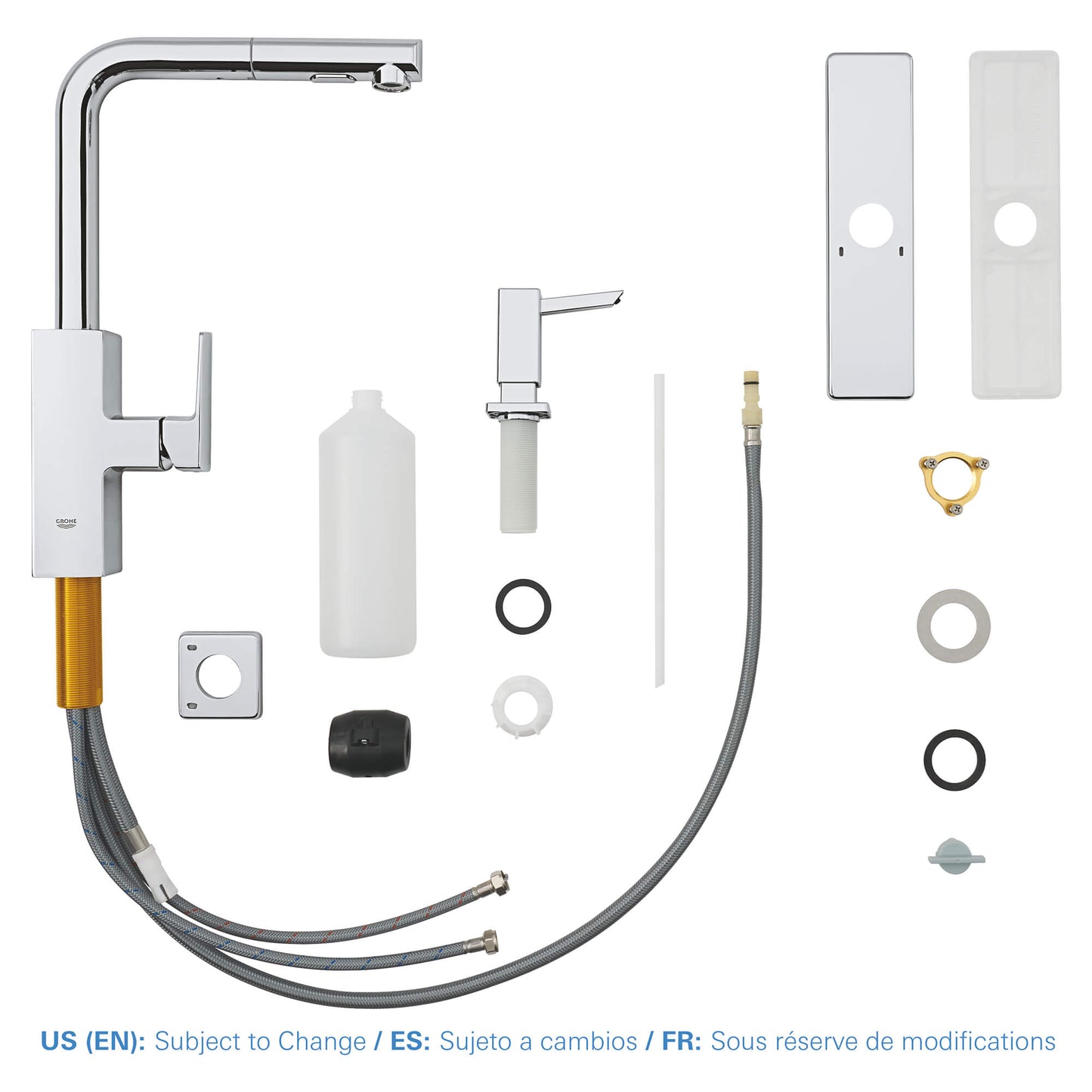 Grohe Single-Handle Pull-Out Kitchen Faucet 6.6 L/min (1.75 gpm)