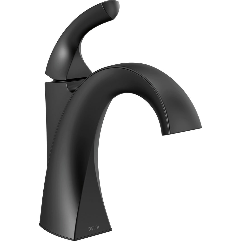 Downing Centerset Bathroom Faucet 1L - Matte Black