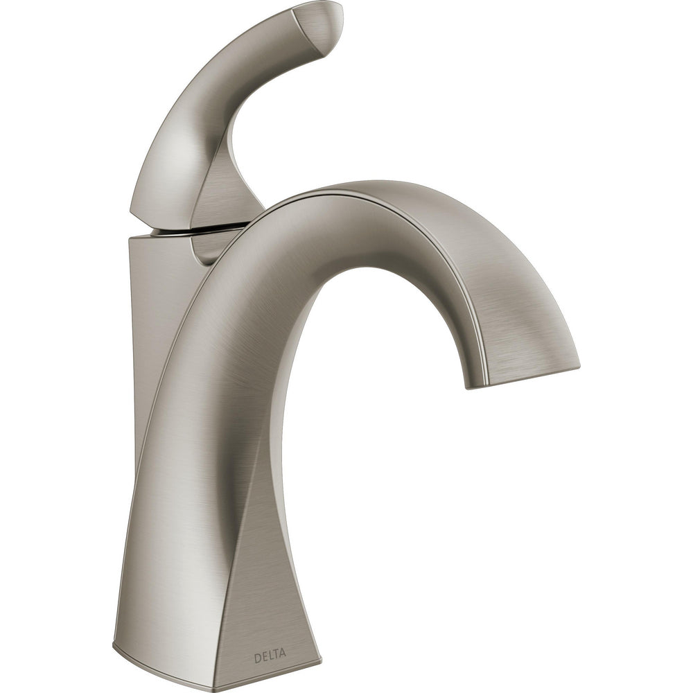 Downing Centerset Bathroom Faucet 1L - SpotShield Brushed Nickel