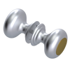 Rubinet Shower Door Knob (set) Satin Chrome