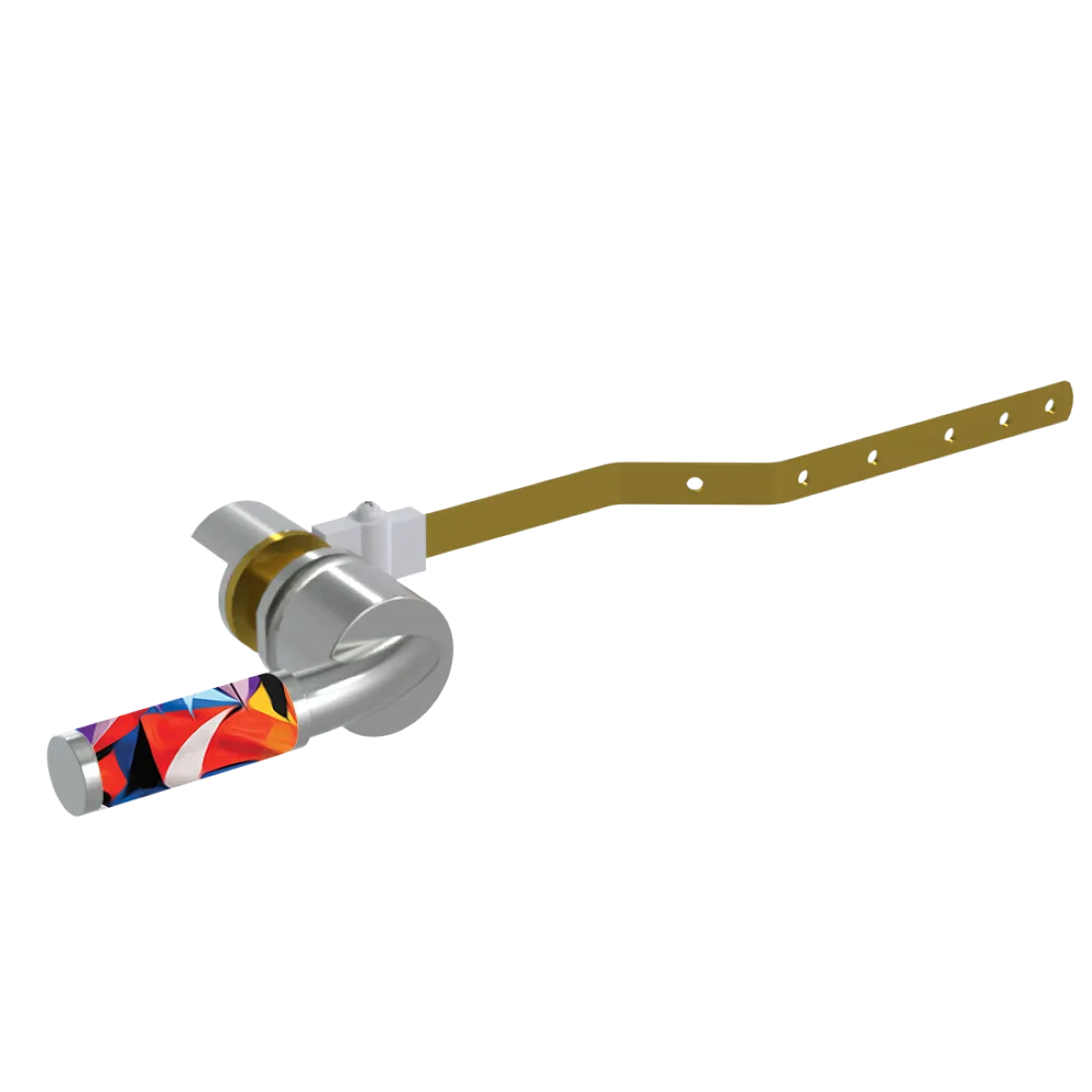 Rubinet Trip Levers Satin Nickel