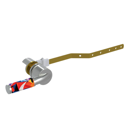 Rubinet Trip Levers Satin Nickel