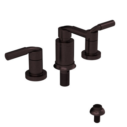Rubinet Bidet Fitting with Spray, Diverter, and Vacuum Breaker (less drain) Tuscan Brass