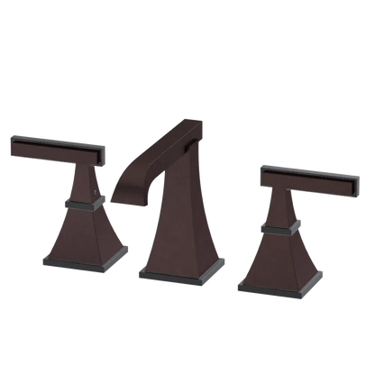 Rubinet Widespread Lav. Set. (less drain) Oil Rubbed Bronze