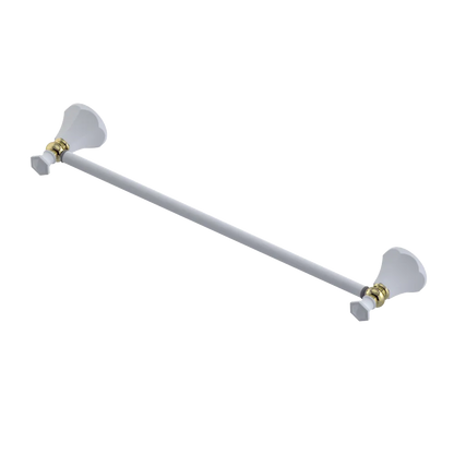 Rubinet Towel Bar 18" Matt White