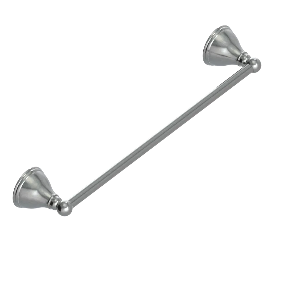 Rubinet Towel Bar 18" Satin Nickel