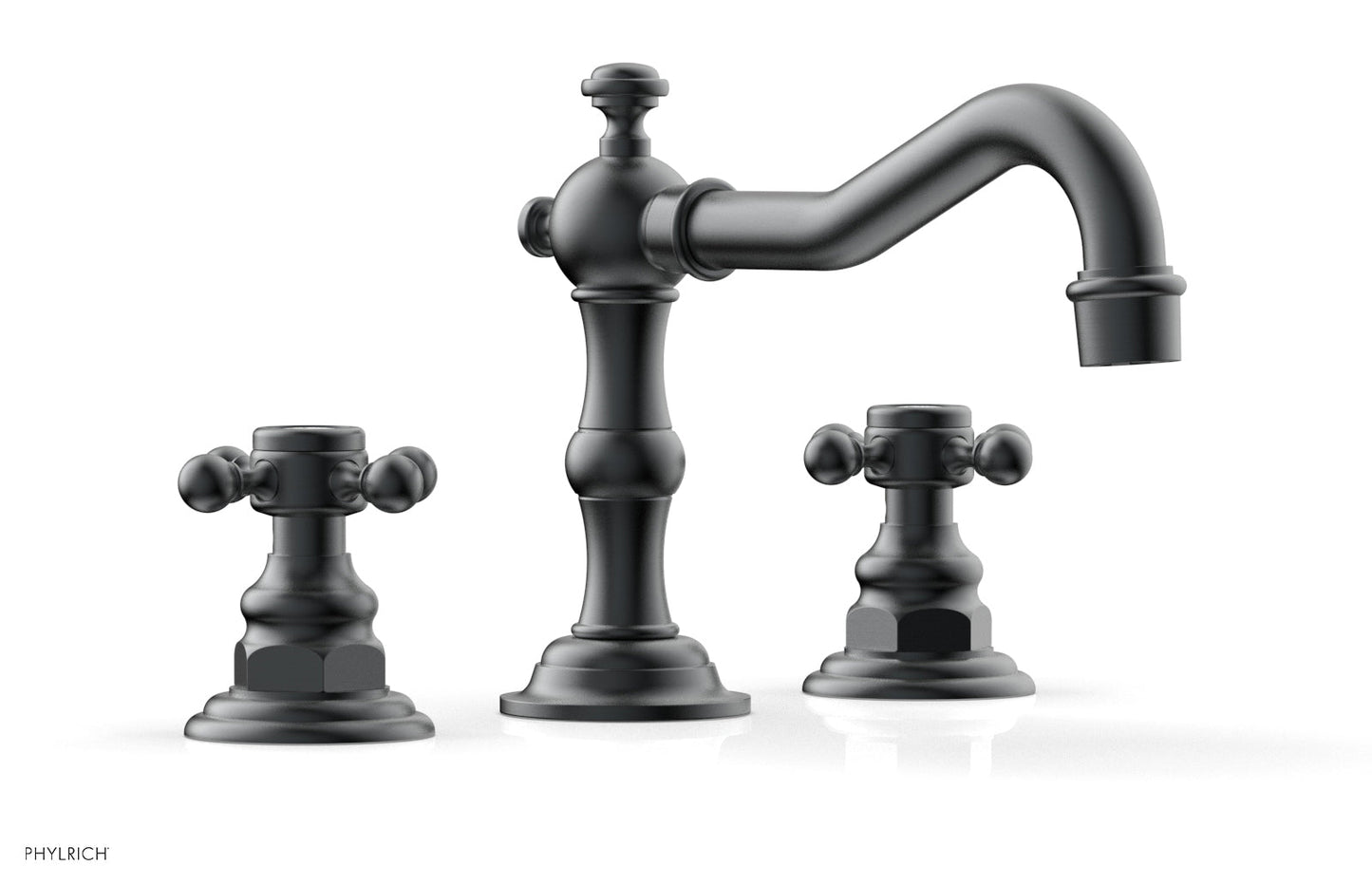 Phylrich HENRI Widespread Faucet - Cross Handles 161-01