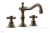 Phylrich HENRI Widespread Faucet - Cross Handles 161-01