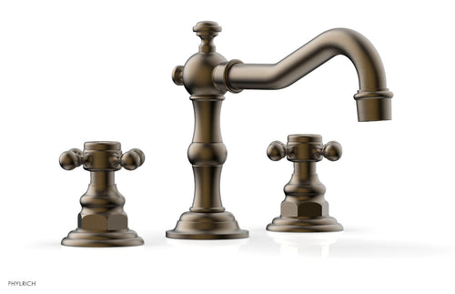 Phylrich HENRI Widespread Faucet - Cross Handles 161-01