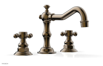 Phylrich HENRI Widespread Faucet - Cross Handles 161-01