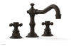 Phylrich HENRI Widespread Faucet - Cross Handles 161-01