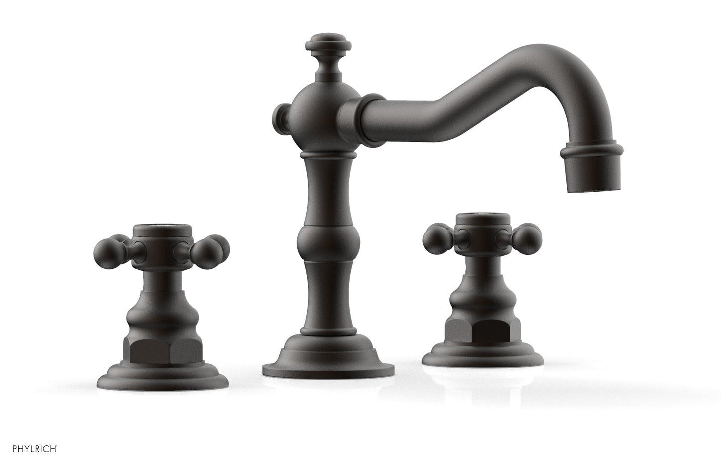 Phylrich HENRI Widespread Faucet - Cross Handles 161-01