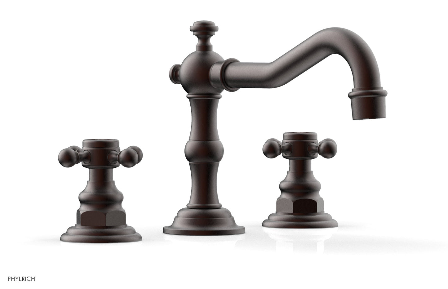 Phylrich HENRI Widespread Faucet - Cross Handles 161-01