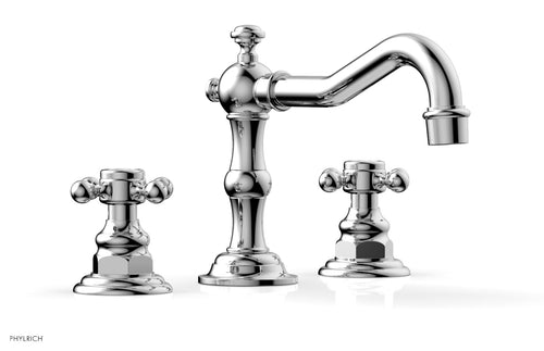 Phylrich HENRI Widespread Faucet - Cross Handles 161-01