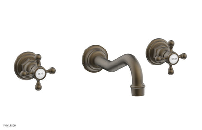 Phylrich HENRI Wall Tub Set - Cross Handle 161-56