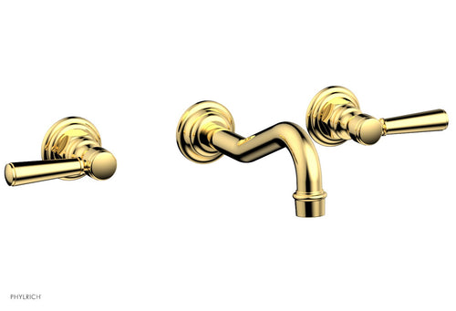 Phylrich HENRI Wall Lavatory Set - Lever Handles 161-12