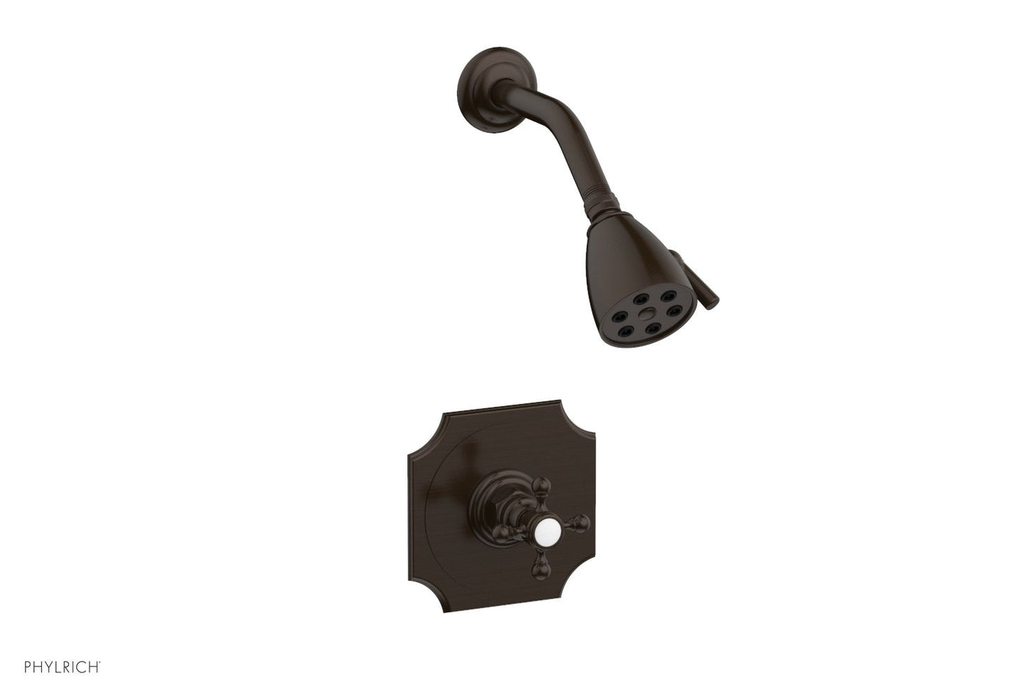 Phylrich HENRI Pressure Balance Shower Set Cross Handle 161-21