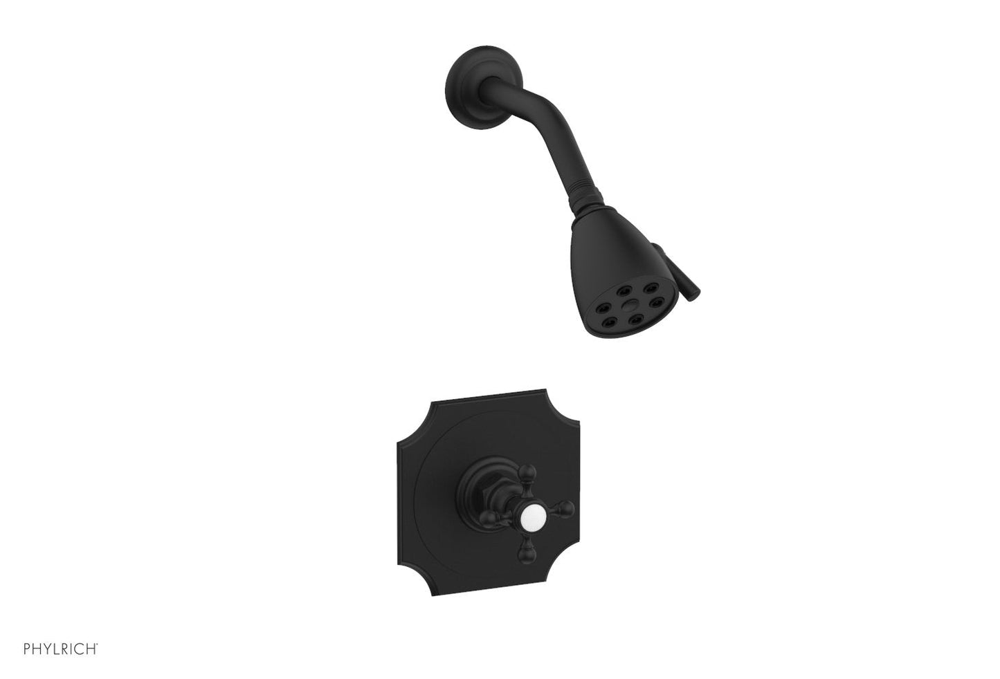 Phylrich HENRI Pressure Balance Shower Set Cross Handle 161-21