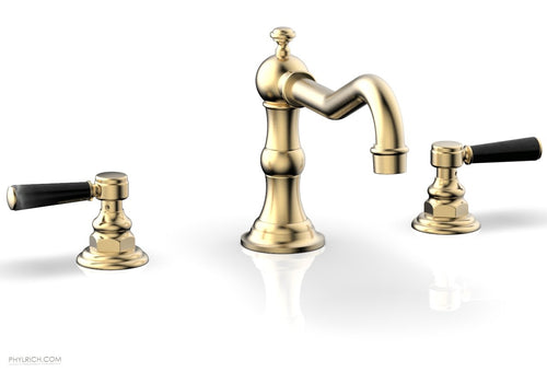 Phylrich HENRI Deck Tub Set - Marble Lever Handles - 161-42