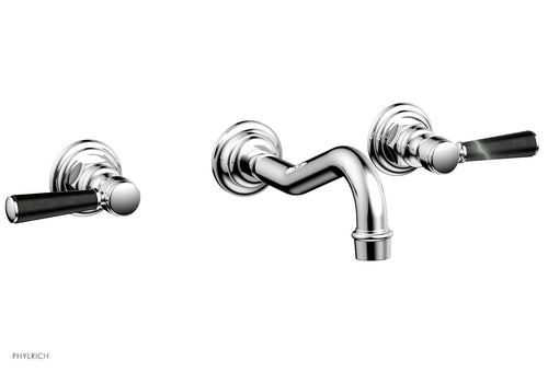 Phylrich HENRI Wall Tub Set - Marble Lever Handles 161-58