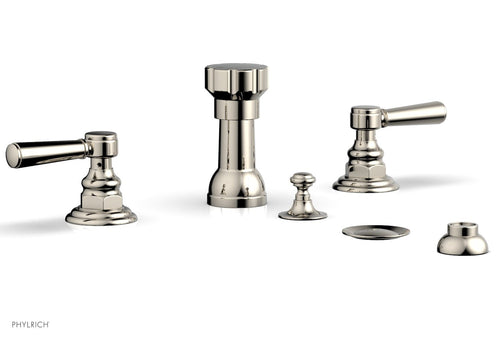 Phylrich HENRI Four Hole Bidet Set - Lever Handles 161-61