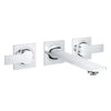 Grohe Allure New 2-Handle Wall Mount Bathroom Faucet 1.2 Gpm - Golzar Home