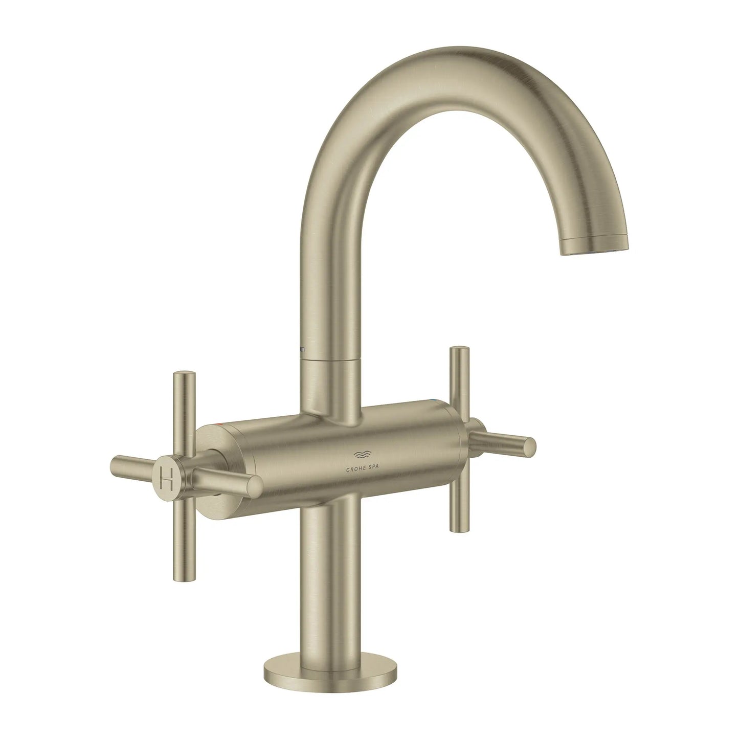 Grohe Atrio New Single Hole Two-Handle M-Size Bathroom Faucet, 1.2 Gpm
