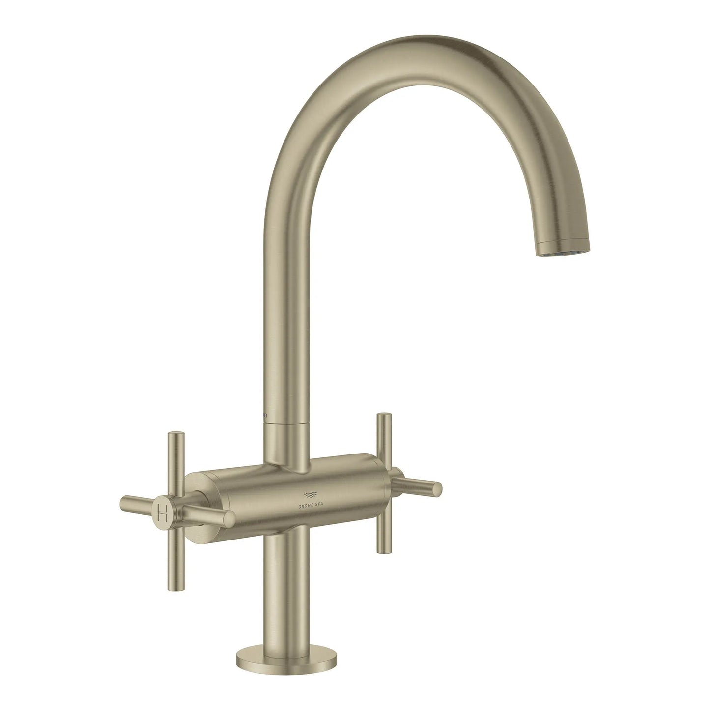 Grohe Atrio New Single Hole Two-Handle L-Size Bathroom Faucet, 1.2 Gpm