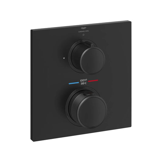 Grohe Allure New Dual Function 2-Handle Thermostatic Valve Trim - Golzar Home