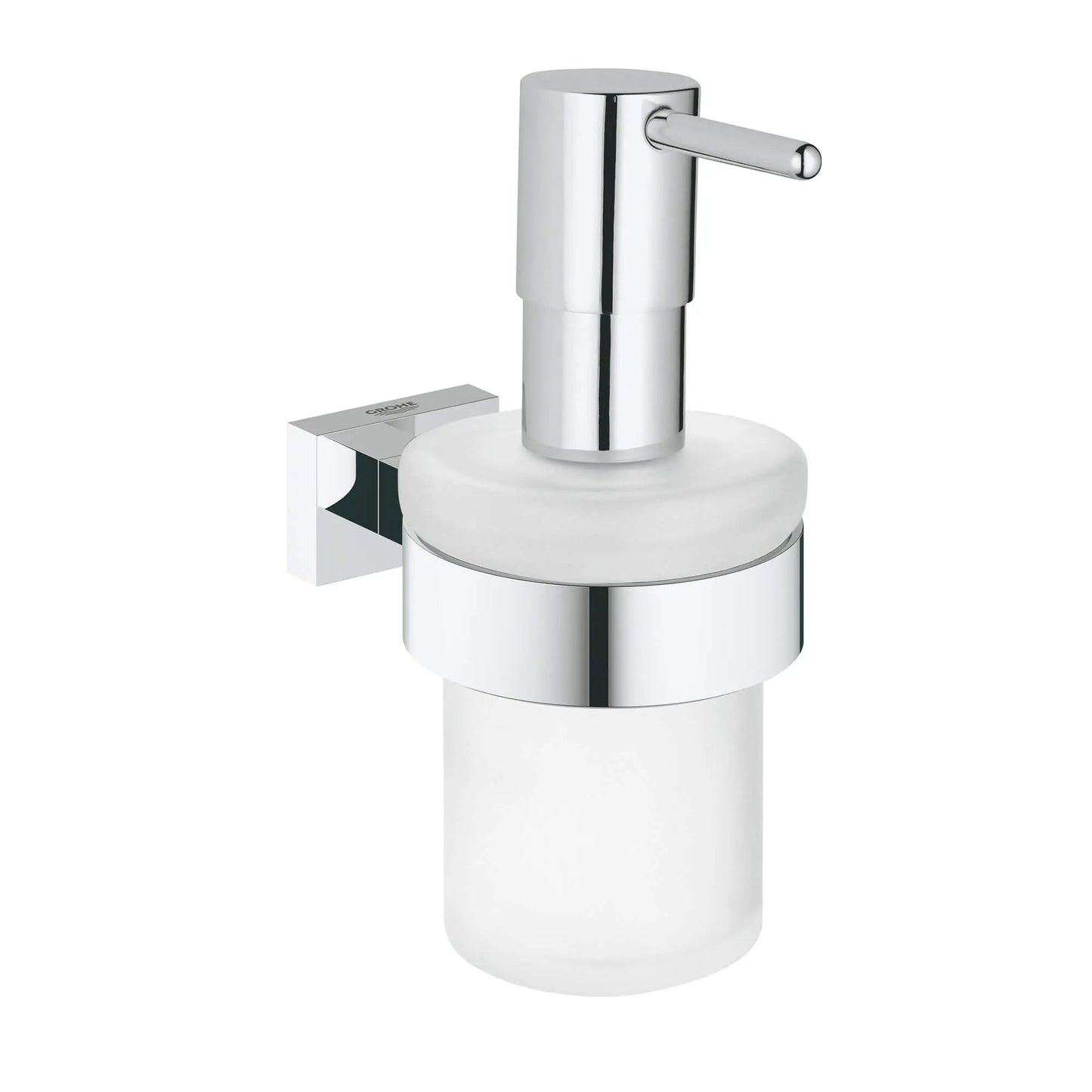 Grohe Essentials Cube Soap Dispenser With Holder