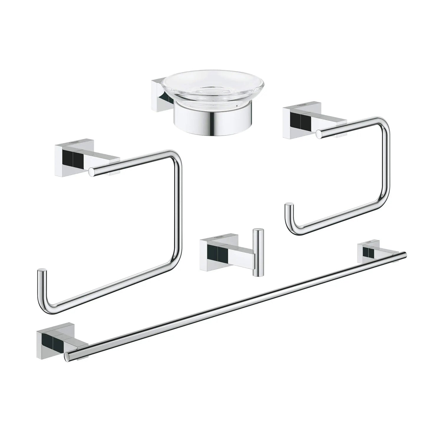 Grohe Essentials Cube 5-In-1 Accessory Set