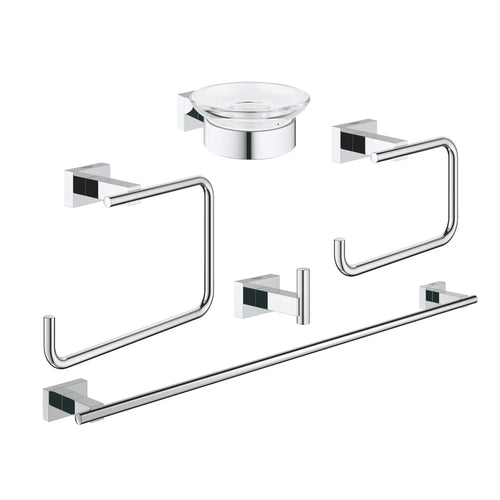 Grohe Essentials Cube 5-In-1 Accessory Set