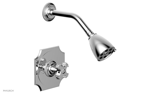 Phylrich MARVELLE Pressure Balance Shower Set - Cross Handle 162-21