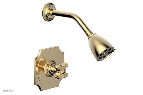 Phylrich MARVELLE Pressure Balance Shower Set - Cross Handle 162-21